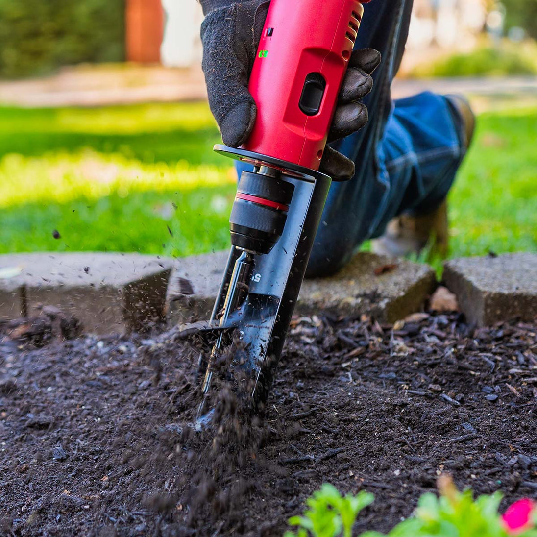 Cordless Electric Auger Tool Richard Goren Enterprises LLC/ Rotoshovel