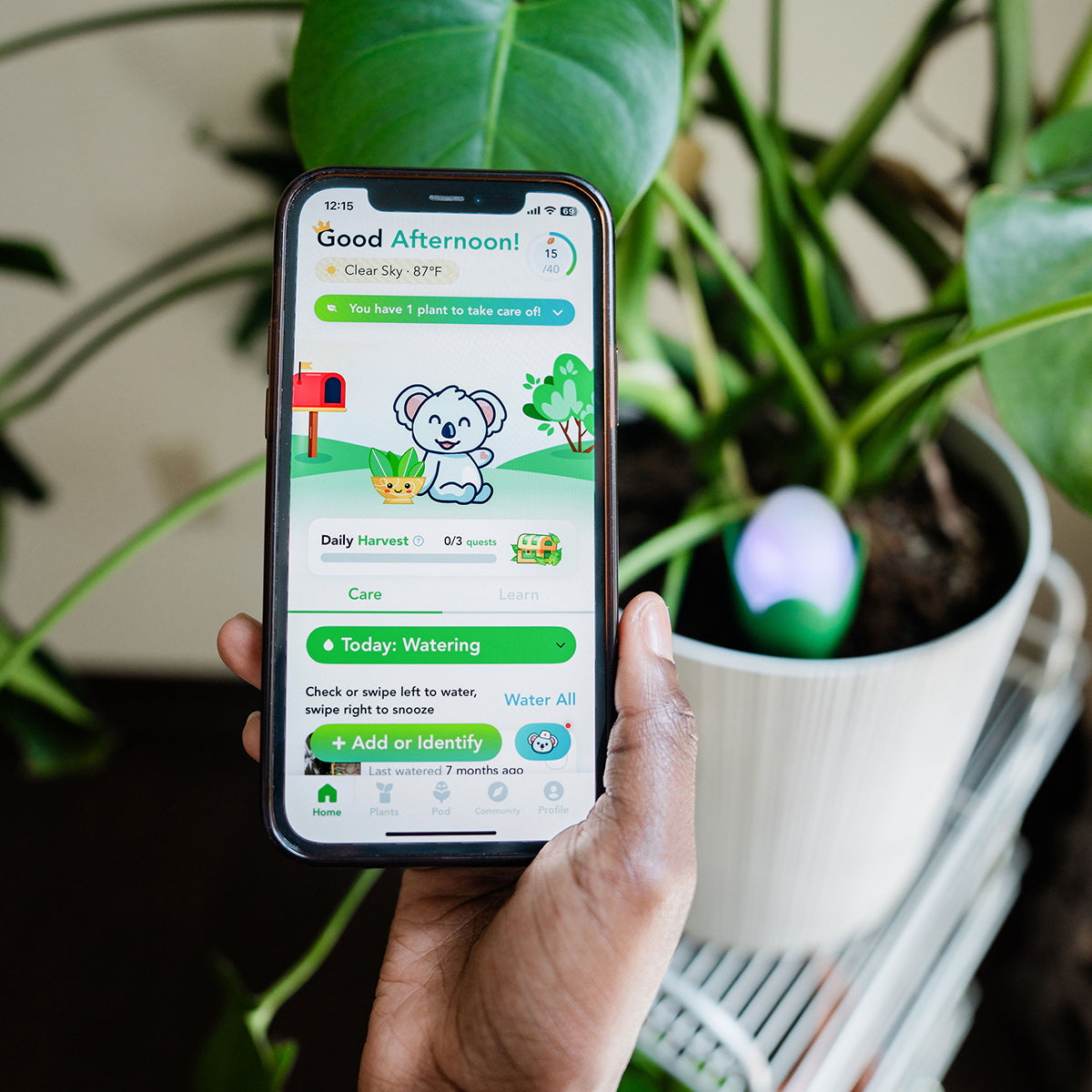 Flora Pod™ Smart Plant Monitor FloraSense Inc