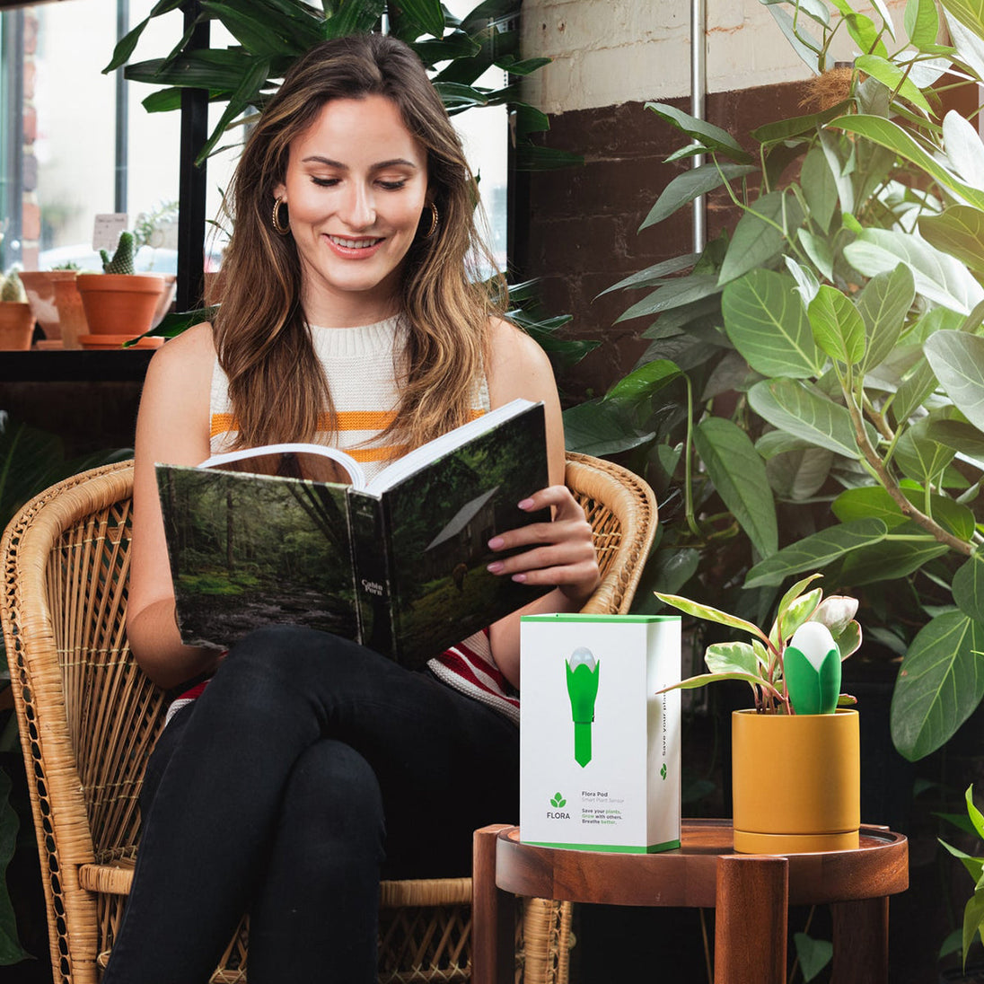 Flora Pod™ Smart Plant Monitor FloraSense Inc