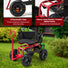 Cushioned Rolling Garden Cart with Swivel Seat GoPlus (Costway)