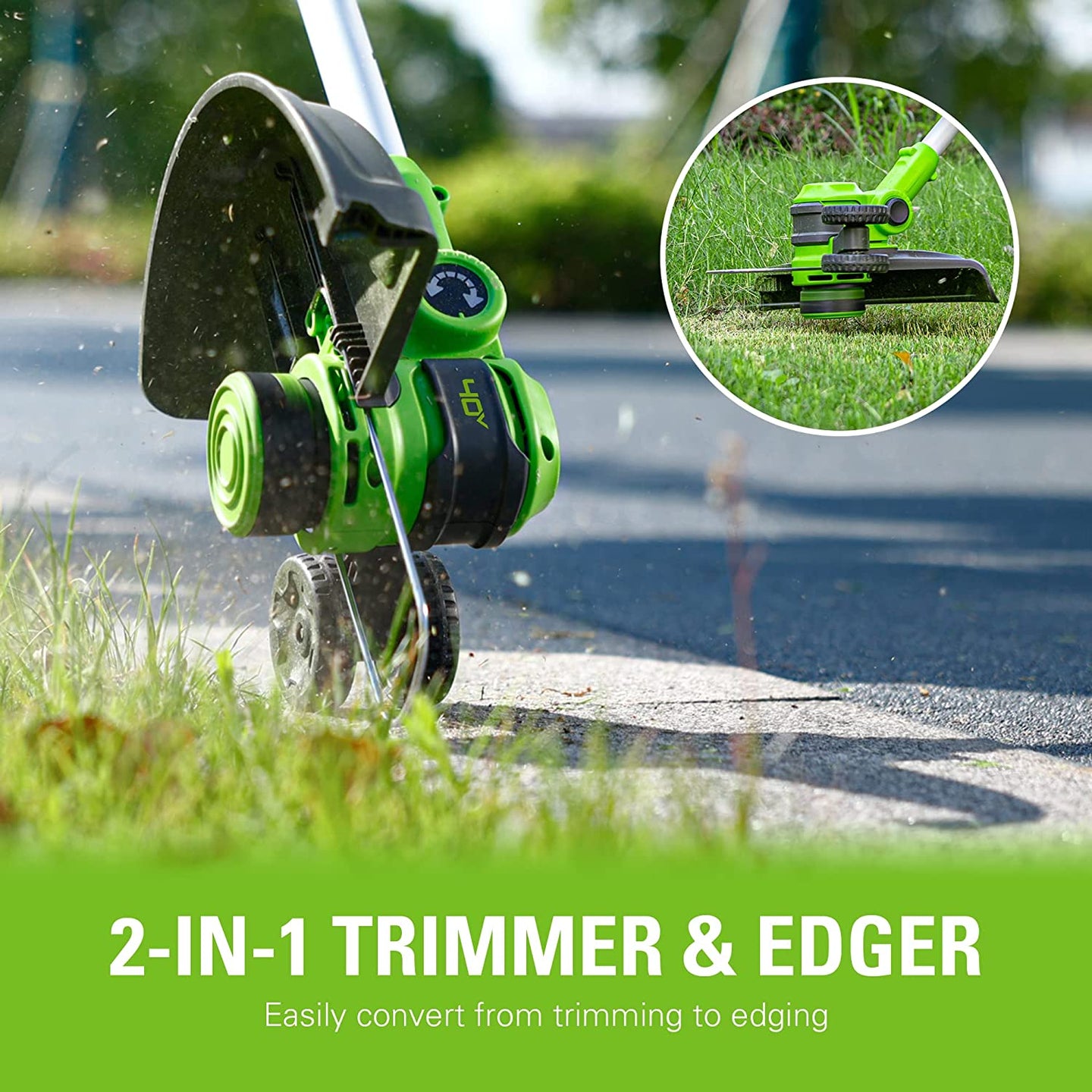 40V 21" Cordless Battery Self-Propelled Mower 3pc Combo Kit: 5.0 Ah Battery and Charger greenworkstools