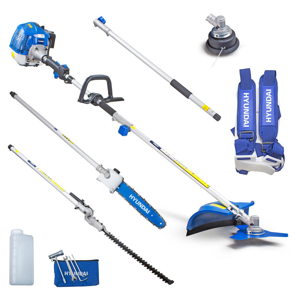 Hyundai HYMT5200X-1 52cc Petrol  5 in 1 Garden Multi Function Tool | HYMT5200X-1 Hyundai