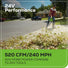 48V (24V x 2) 520 CFM Cordless Battery BL Leaf Blower/Vacuum: (2) 4.0 Ah Battery and Dual-Port Charger greenworkstools