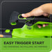 48V (24V x 2) 520 CFM Cordless Battery BL Leaf Blower/Vacuum: (2) 4.0 Ah Battery and Dual-Port Charger greenworkstools