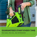 OPEN BOX 24V 450 CFM Cordless Battery Leaf Blower: 4.0 Ah USB Battery and Charger greenworkstools