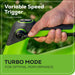 48V (24V x 2) 585 CFM Cordless Battery Leaf Blower w/ (2) 4.0 Ah USB Batteries & Dual Port Charger greenworkstools