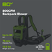 80V 800CFM Cordless Battery Dual-Port Backpack Blower: (2) 5Ah Battery and Dual-Port Rapid Charger Greenworks