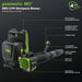 80V 690 CFM Cordless Battery Dual-Port Backpack Blower: (2) 4.0 Ah Batteries and Dual-Port Rapid Charger greenworkstools