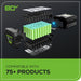 OPEN BOX 80V 730 CFM Cordless Battery Leaf Blower: 2.5 Ah Battery and Rapid Charger greenworkstools