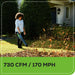 OPEN BOX 80V 730 CFM Cordless Battery Leaf Blower: 2.5 Ah Battery and Rapid Charger greenworkstools