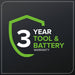 40V 730 CFM Cordless Battery Leaf Blower: 5.0 Ah Battery and 5A Charger greenworkstools