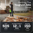 40V 505 CFM Cordless Battery Leaf Blower/Vacuum: 5.0 Ah Battery and Charger greenworkstools