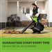 40V 505 CFM Cordless Battery Leaf Blower/Vacuum: 5.0 Ah Battery and Charger greenworkstools