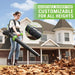 40V 710 CFM Cordless Battery Dual-Port Backpack Blower: (2) 5.0Ah Battery and Charger greenworkstools