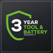 40V 350 CFM Cordless Battery Leaf Blower: 2.0 Ah Battery and Charger greenworkstools