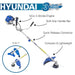 Hyundai 52cc Petrol Grass Trimmer / Strimmer / Brushcutter HYBC5200X Hyundai