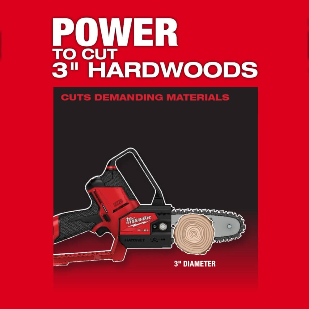 Milwaukee 2527-21 M12 FUEL HATCHET 6-Inch Pruning Saw 4.0Ah Kit Milwaukee