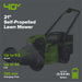 40V 21" Cordless Battery Self-Propelled Mower 3pc Combo Kit: 5.0 Ah Battery and Charger greenworkstools
