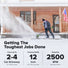 40V 12" Cordless Battery LED Snow Shovel: 4.0 Ah Battery and Charger greenworkstools