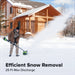 40V 12" Cordless Battery LED Snow Shovel: 4.0 Ah Battery and Charger greenworkstools