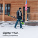 40V 12" Cordless Battery LED Snow Shovel: 4.0 Ah Battery and Charger greenworkstools