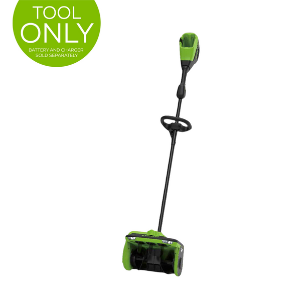 80V 12" Cordless Battery LED Snow Shovel, Directional Vanes (Tool Only) greenworkstools