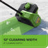80V 12" Cordless Battery LED Snow Shovel, Directional Vanes (Tool Only) greenworkstools