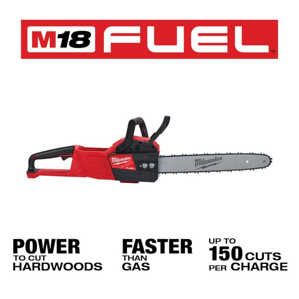 Milwaukee 2727-20 M18 FUEL 16" Chainsaw, Tool Only Milwaukee