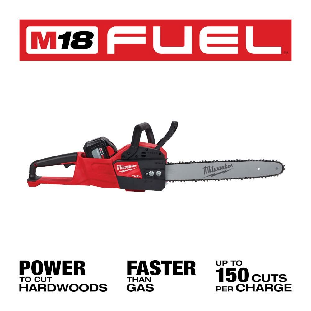 Milwaukee 2727-21HD M18 FUEL 16-Inch Chainsaw 12.0Ah HD Kit Milwaukee