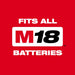 Milwaukee 2727-21HD M18 FUEL 16-Inch Chainsaw 12.0Ah HD Kit Milwaukee