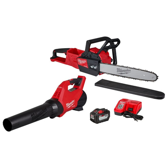 Milwaukee 2727-21HDB M18 FUEL Brushless 16 in. Chainsaw & Blower 12.0Ah Kit Milwaukee