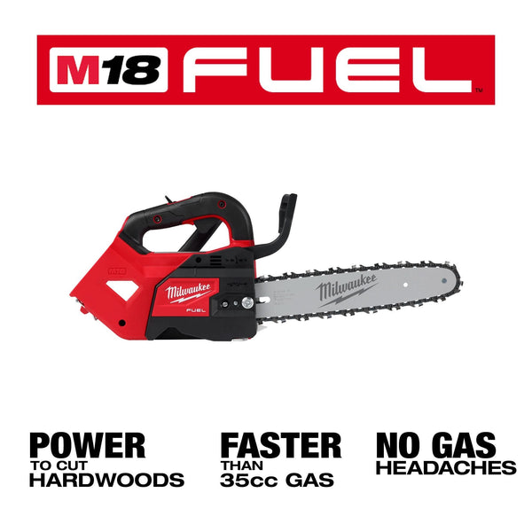 Milwaukee 2826-20C M18 FUEL 12" Top Handle Chainsaw (Tool-Only) Milwaukee