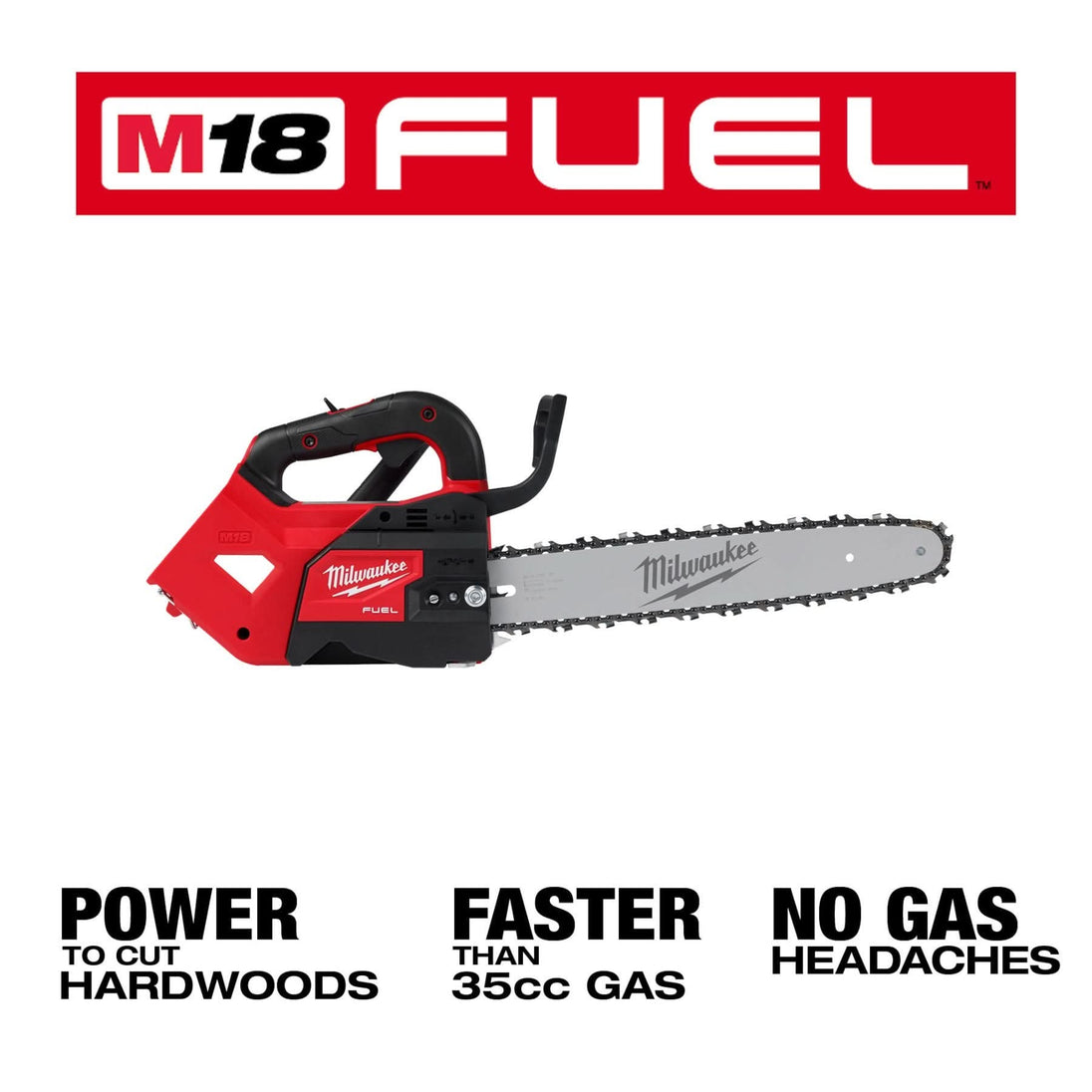 Milwaukee 2826-20T M18 FUEL 14" Top Handle Chainsaw (Tool-Only) Milwaukee