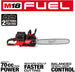Milwaukee 2827-22 M18 FUEL 20 in. Dual Battery Chainsaw 8.0Ah Kit Milwaukee