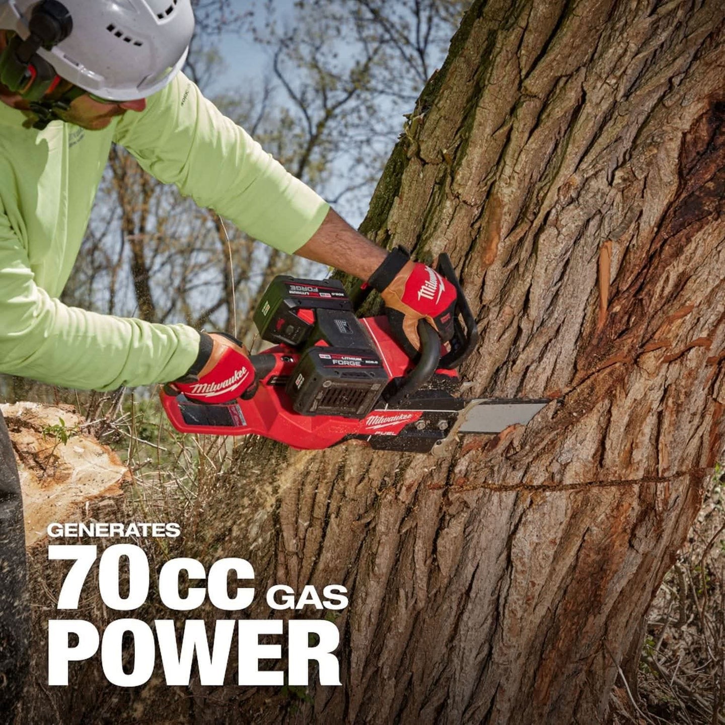 Milwaukee 2827-22 M18 FUEL 20 in. Dual Battery Chainsaw 8.0Ah Kit Milwaukee