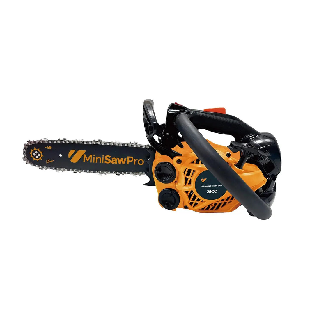 2J00 25.4cc gas chainsaw – powerful compact petrol saw for home backyard and garden use-minisawpro