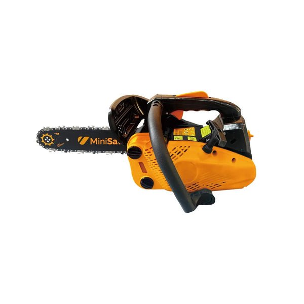 2J000 25.4cc gas chainsaw – strong cutting petrol saw for home backyard and garden use-minisawpro