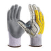 COOLJOB TPR Impact Resistant Safety Work Gloves with Grip ( Blue, Yellow ) COOLJOB