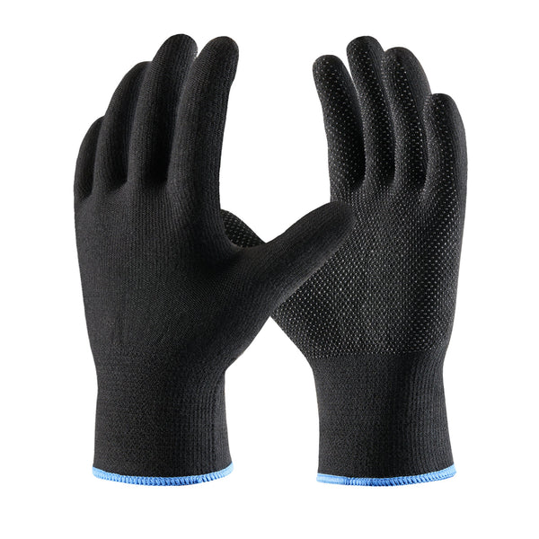 COOLJOB 12/60 Pairs Cotton Work Gloves with Non-Slip Grip Dots, Breathable Lightweight Gloves for Construction Gardening COOLJOB