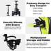 3 Wheel Foldable Golf Push Cart 2simpleagency