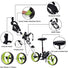 3 Wheel Foldable Golf Push Cart 2simpleagency