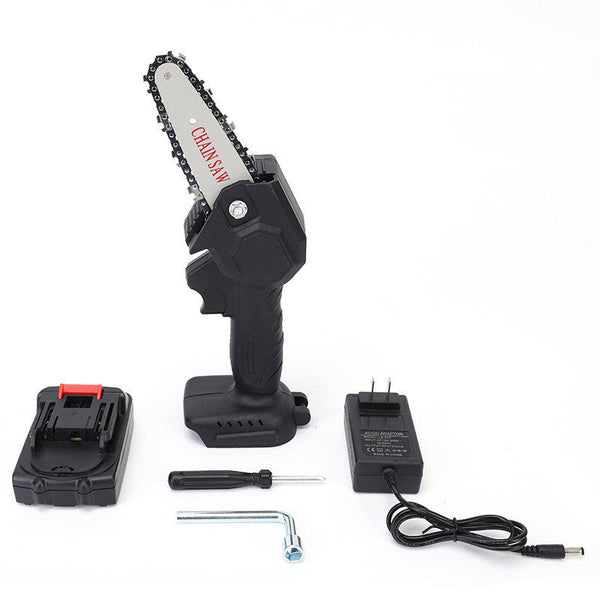 4 Inch Mini Saw Cordless Electric Chain Saw Single Hand Saw Integrity Home and Tools