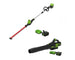 60V 20" Cordless Battery Pole Hedge Trimmer & 610 CFM Leaf Blower Combo Kit w/ 2.0Ah & 2.5Ah Battery & (2) Chargers greenworkstools