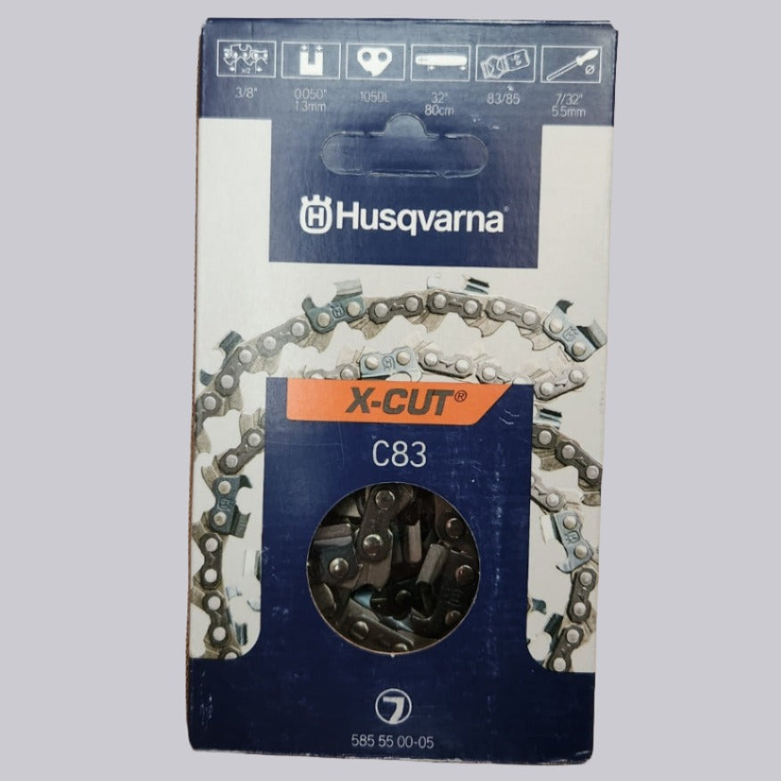 Husqvarna C83 Full Chisel X-CUT Chainsaw Chain (2-Pack) Husqvarna