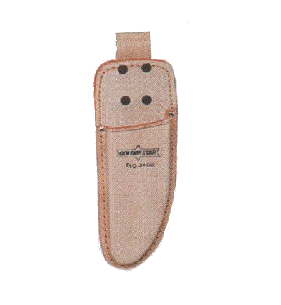 Golden Star Pruning Shears Leather Pocket Kinboshi