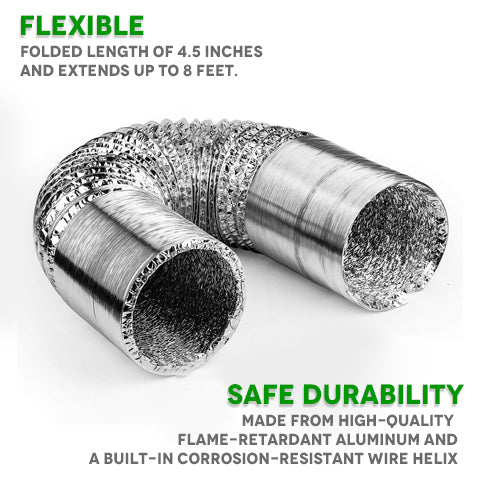 4-6 Inch Flexible Aluminum Foil Duct 2simpleagency