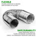 4-6 Inch Flexible Aluminum Foil Duct 2simpleagency