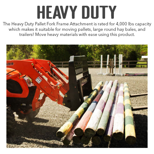 Heavy Duty Pallet Fork Frame Attachment 2simpleagency