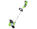40V 13" Cordless Battery String Trimmer & 390 CFM Leaf Blower Combo w/ 4.0Ah Battery & Charger greenworkstools