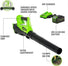40V 17" Push Mower, 13" String Trimmer & 390 CFM Blower Combo Kit w/ 4.0Ah Battery & Charger greenworkstools